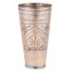 Tribal Leaf Design Brass Punjabi Glass