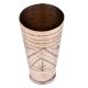 Brass Carved Decorative Lassi Glass Tumbler