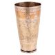 Faded Design Carved Brass Punjabi Lassi Glass