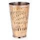 Unique Design Carved Brass Lassi Glass Carved