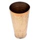 Brass Lassi Glass With Faded Flower Design