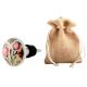 Flower Flat Ceramic Wine Bottle Stopper