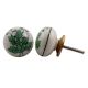 Green Leaf Flat Knob