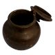 Old Brass Pot Matka With Lid