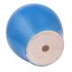 Round Blue Painted Ceramic Vase Pot