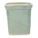 Sage Green Ceramic Pot With Square Mouth