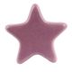 Solid Lavender Star Ceramic Wine Bottle Stopper