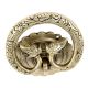 Hand Casted Exclusive Brass Elephant Motif Ring Door Knocker