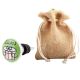 Diva Pea Green Ceramic Flat Wine Bottle Stopper