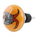 Mustard Fish Flat Ceramic Wine Bottle Stopper