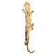 Golden Jaguar Statue Showpiece Interior Decor Item