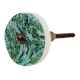 Green Texture Stone Dresser knob