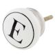 E Flat Alphabet Ceramic Drawer Knob