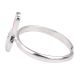 Bunny Rabbit Face Charm Silver Adjustable Toe Ring For Children
