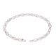 Simple Diamond-Cut 92.5 Sterling silver Bead Bracelet