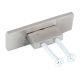 Silver Rectangle Stainless Steel Big Cabinet Knobs