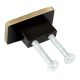Antique Rectangle Stainless Steel Small Cabinet Knobs