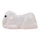 White Handmade Ceramic Elephant Shape Pot Or Planter