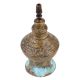 Handmade Patina Rich Brass Kerosene Oil Lamp