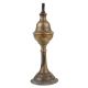 Handmade Dark Finish  Brass Oil Lamp Old Classic Design