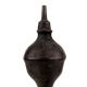 Handmade Patina Rich Brass Oil Lamp With Tapering Long Wick