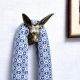 Decorative Rabbit Face Aluminum Hooks