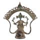 Handmade Rust Brass Dhokra Ganesha statue