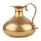 Handmade Golden Brass Jug With A  Broad Base Islamic Style
