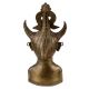Handmade Multicolored Brass Naga Warrior Showpiece