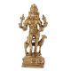 Handmade Yellow Brass Lord Bhairava Statue or Idol