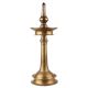 Handmade Antique Gold Brass Nilavilakku Kerala Oil Lamp