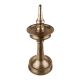 Handmade Rustic Golden Brass Nilavilakku Puja Oil Lamp