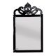Handmade Silver Glass Venetian Mirror Rectangle Shape And Black Frame