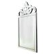 Handmade Silver Glass Square Decorative Venetian Mirror