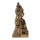 Handmade Black Brass Lakshmi Goddess Statue