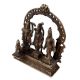 Handmade Antique Golden Brass Ram Darbar Statue