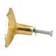 Hexagon Antique Golden Aluminium Cabinet Knob