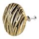 Round Bark Shape Antique Golden Aluminium Dresser Knob