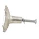 Hexagon Antique Silver Aluminium Cabinet Knob
