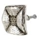 Square Conchos Antique Silver Aluminium Cabinet Knob