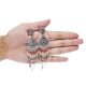 HandmadeÂ Oxidized Silver Stylish Fancy Party Wear Dangler Earrings For Women And Girls