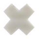 White Cross Marble Stone Cabinet Knobs