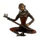 Antique Artifact Lady Playing Veena