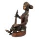 Antique Artifact Lady Playing Veena