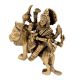 Goddess Durga Finely-sculpted In Metal