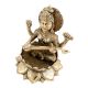 Metallic Idol Goddess Saraswati