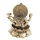 Metallic Idol Goddess Saraswati
