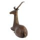 Brass Indian Deer Idol