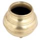 Handmade Golden Brass South Indian Pot