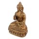 Handmade Brown Gold Brass Lord Buddha Statue